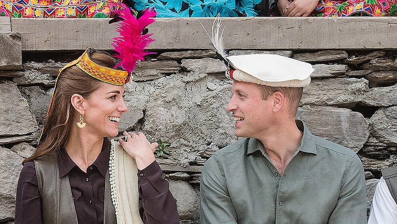 Herzogin Kate und Prinz William in Chitral Herzogin Kate und Prinz William in Chitral