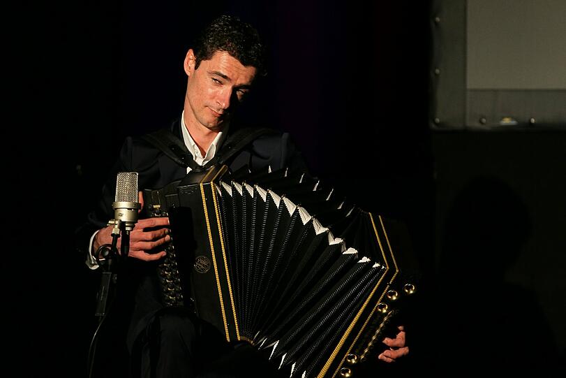 Der Musiker Herbert Pixner.