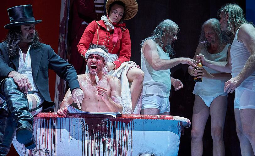 "Marat/Sade" im Residenztheater.