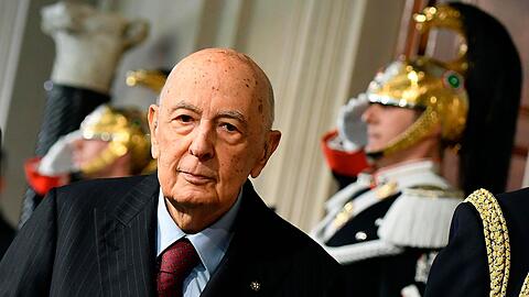 Giorgio Napolitano war der erste Ex-Kommunist, der in Italien zum Präsidenten gewählt wurde.