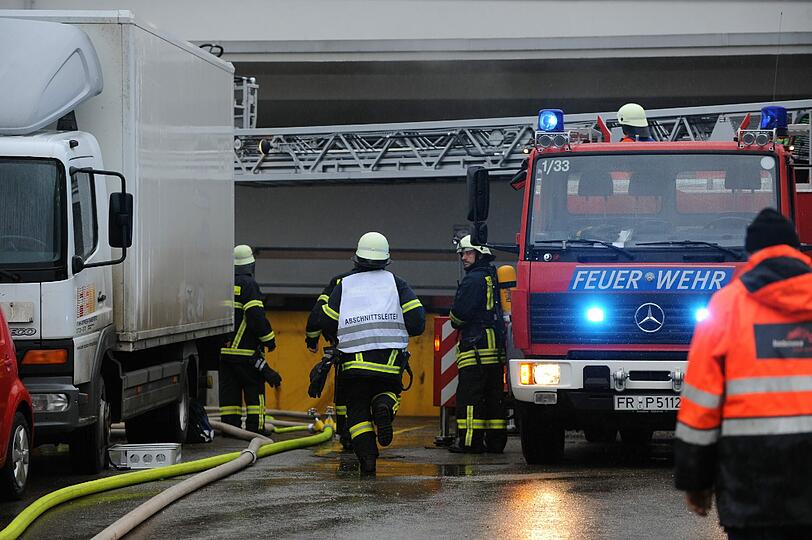 Feuer in einer Behindertenwerkstatt Titisee-Neustadt.