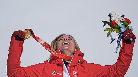 Die Schweizerin Lara Gut-Behrami war im Super-G eine Klasse für sich.
