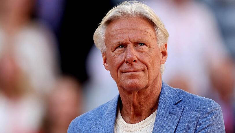 Björn Borg im Jahr 2024 in Paris.