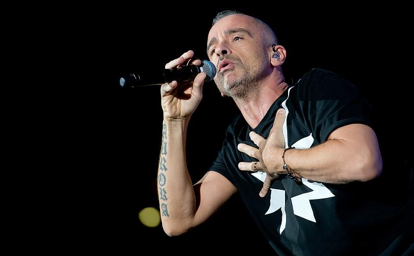 Eros Ramazzotti bei seinem Konzert in der Olympiahalle.
