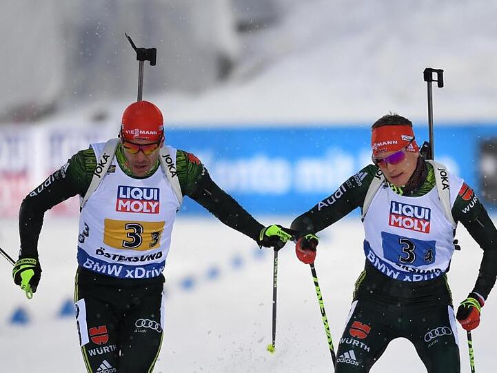 Wollen Branchenstar Bö die Stirn zeigen: Arnd Peiffer (l) und Benedikt Doll.