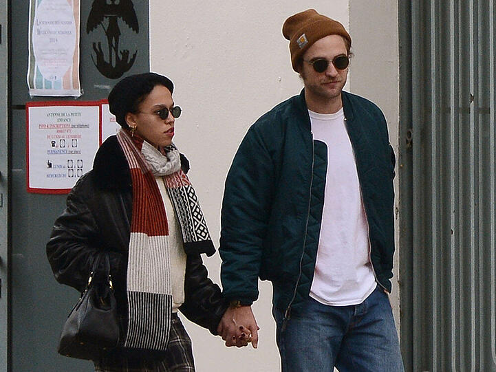 Robert Pattinson und FKA Twigs bei einem Ausflug durch Brüssel