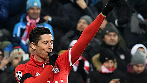 Robert Lewandowski lässt Bilder sprechen. Robert Lewandowski lässt Bilder sprechen.