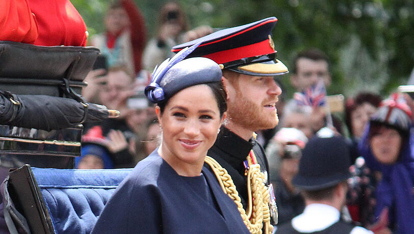 Herzogin Meghan und Prinz Harry im Juni 2019 Herzogin Meghan und Prinz Harry im Juni 2019