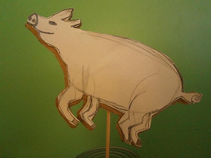 "Wilder Galopp" hießt dieses Werk eines Münchner Schülers.