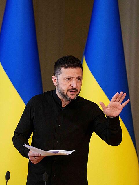 Selenskyj will in Istanbul auf Putin warten. (Archivbild)