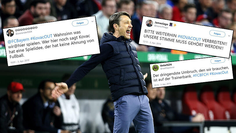 Zumindest bei den Fans des FC Bayern nicht mehr unumstritten: Trainer Niko Kovac.