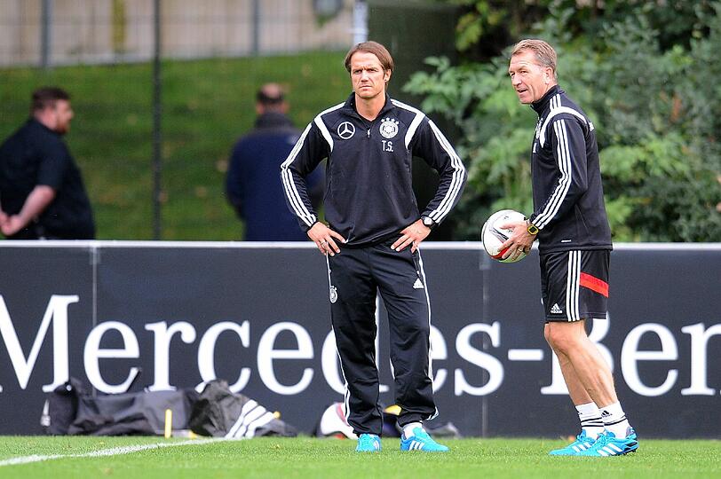 Die Bilder vom ersten DFB-Training vor den EM-Qualifikationsspielen.