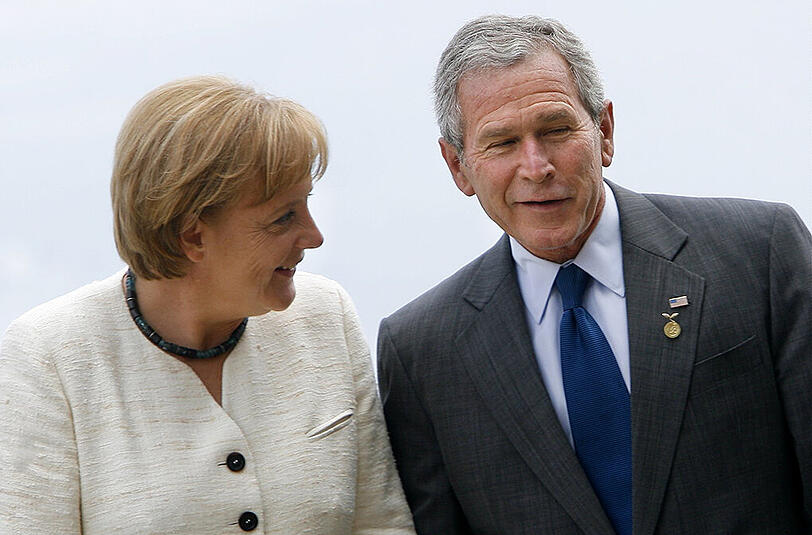 US-Präsident ist damals George W. Bush.