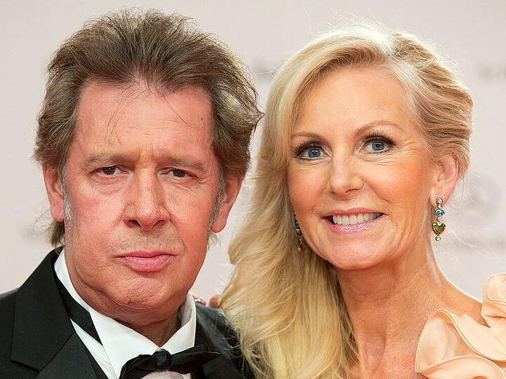 Jan Fedder und seine Frau Marion bei der "Bambi"-Verleihung 2013