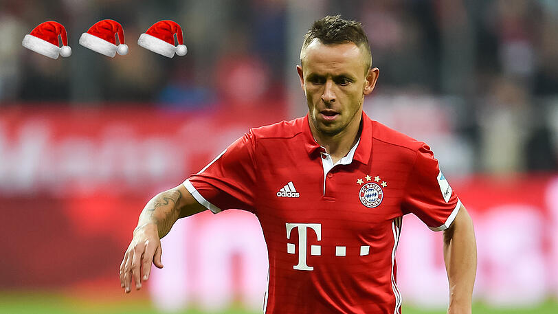 Rafinha - drei Mützen: Das Pendant zu Bernat, immer zuverlässig, immer mit einer Top-Einstellung. Die Belohnung: Ein neuer Vertrag bis 2018.