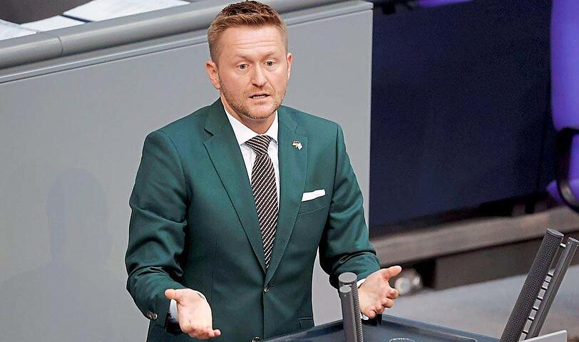 Im Oktober im Bundestag: Wolfgang Stefinger.
