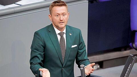 Im Oktober im Bundestag: Wolfgang Stefinger.