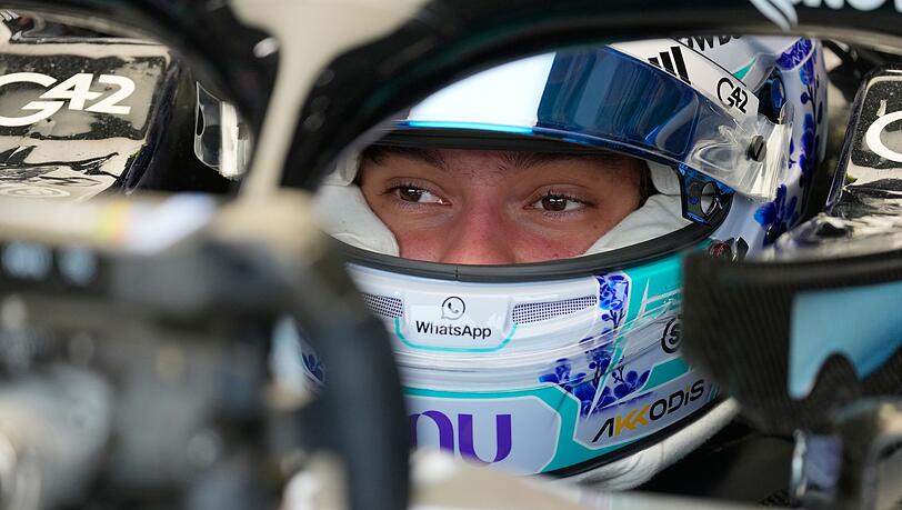 Kimi Antonelli ist nicht mehr weit vom WM-Triumph weg. Kimi Antonelli ist nicht mehr weit vom WM-Triumph weg.