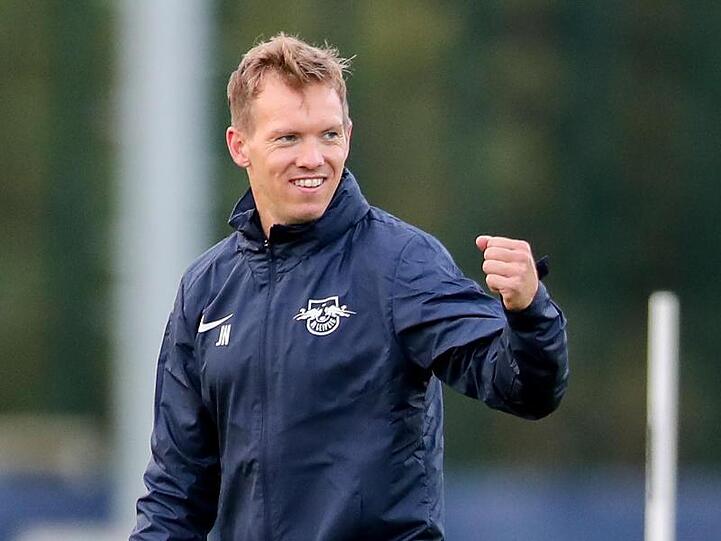 Leipzigs Trainer Julian Nagelsmann hat einen klaren Plan: Olympique Lyon besiegen und Spitzenreiter bleiben.