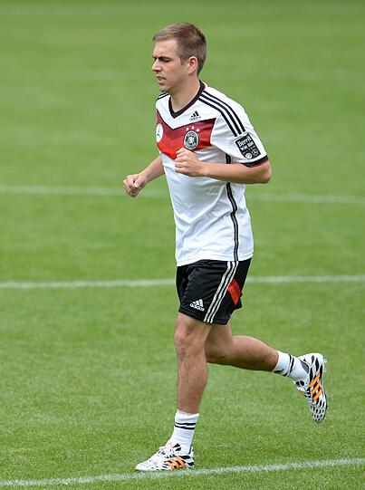 ... und Philipp Lahm können Einheiten im Trainingslager absolvieren.