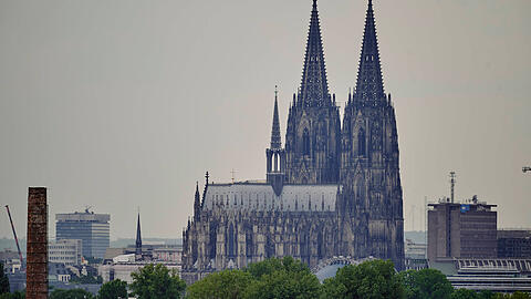 Der Kölner Dom von außen.
