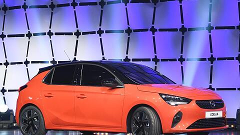 Opels Brot-und-Butter-Auto wird elektrisch: Der neue Corsa-e wird im Stammwerk in Rüsselsheim präsentiert.