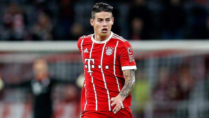 Bayern-Profi James Rodríguez im Testspiel gegen Großaspach (5:3).