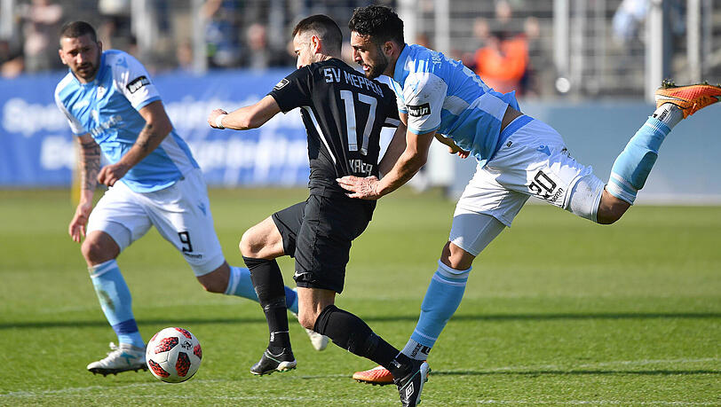 Führungsspieler beim TSV 1860: Sascha Mölders (li.) und Efkan Bekiroglu (re.).