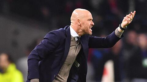 Erik Ten Hag steht noch bei Ajax Amsterdam unter Vertrag.