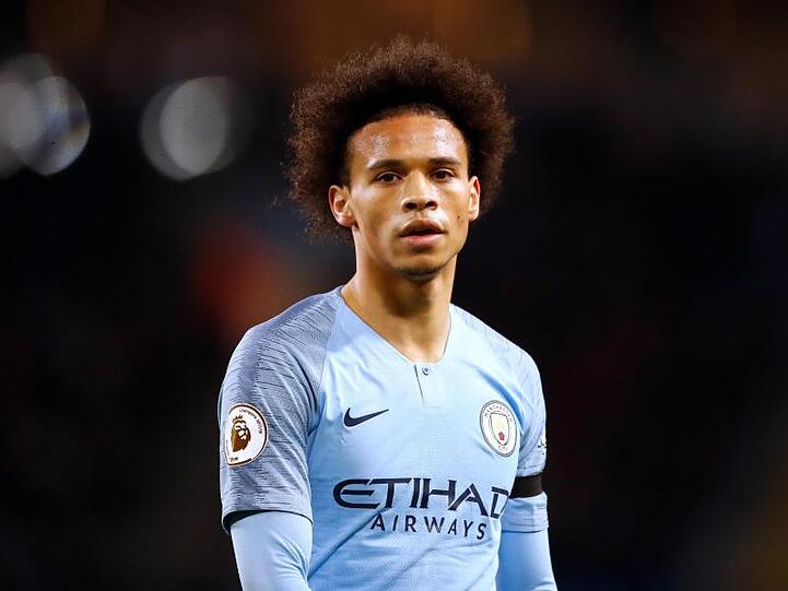 Manchester Citys Leroy Sané bei einem Spiel. Foto: Martin Rickett/PA Wire/Archivbild
