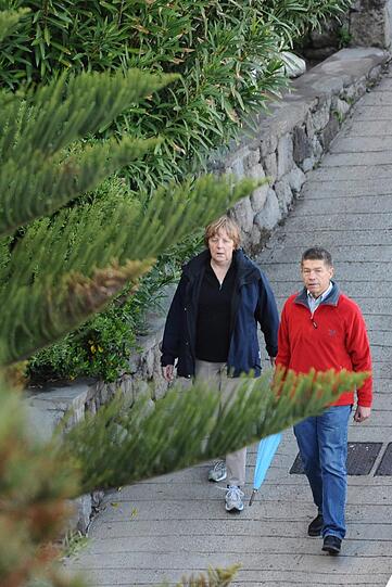 Als Kanzlerin machte Merkel bereits 2006, 2007 und 2009 Osterferien auf Ischia.