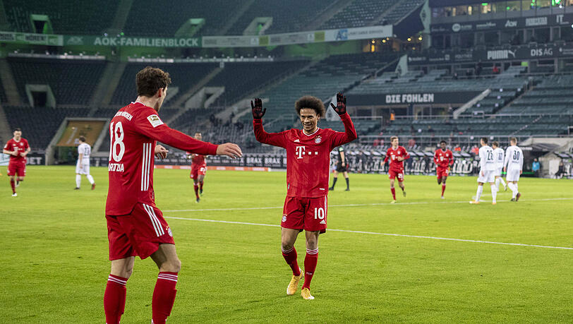 Die Bayern spielen gegen Gladbach vor bis zu 23.000 Zuschauern.