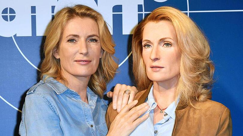 Bei "Madame Tussauds" in Berlin enthüllte Maria Furtwängler eine Wachsfigur ihrer Rolle als "Tatort"-Kommissarin