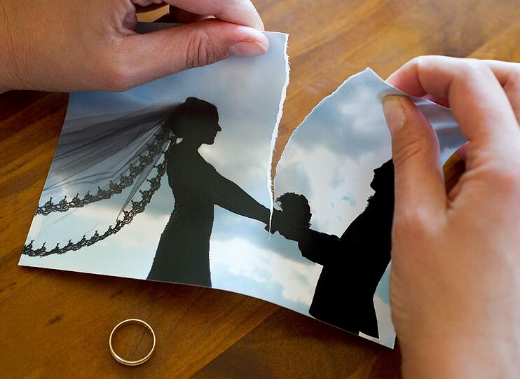 Trennungen können für die Partner oft schmerzhaft sein. (Symbolbild)