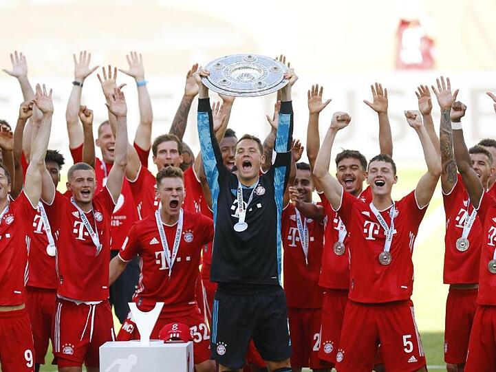Geschafft: Die Bayern-Spiele feiern die 30. Meisterschaft der Vereinsgeschichte.