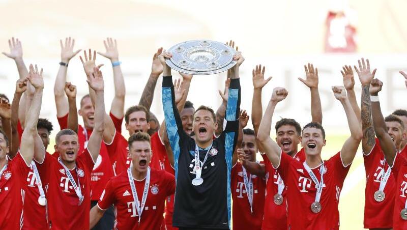 Geschafft: Die Bayern-Spiele feiern die 30. Meisterschaft der Vereinsgeschichte. Geschafft: Die Bayern-Spiele feiern die 30. Meisterschaft der Vereinsgeschichte.