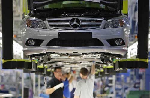 Produktion bei Daimler: Auf die Mitarbeiter kommen harte Zeiten zu.