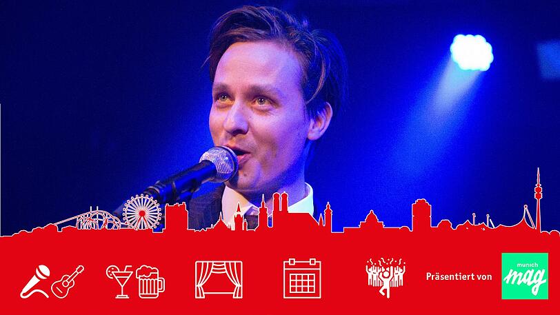Tom Schilling tritt am Sonntag & The Jazz Kids  mit den in München auf.