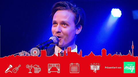 Tom Schilling tritt am Sonntag & The Jazz Kids  mit den in München auf.