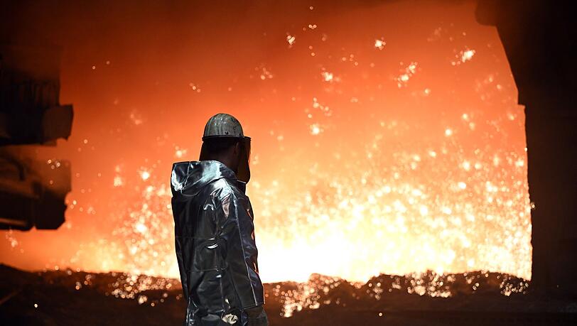 Die EU will, dass sauberer Stahl hergestellt wird. (Symbolbild) Die EU will, dass sauberer Stahl hergestellt wird. (Symbolbild)
