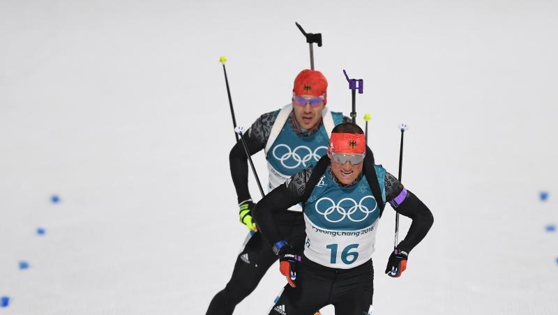 Machen sich Gedanken über die Zeit nach der Biathlon-Karriere: Erik Lesser (vorn) und Arnd Peiffer. Machen sich Gedanken über die Zeit nach der Biathlon-Karriere: Erik Lesser (vorn) und Arnd Peiffer.