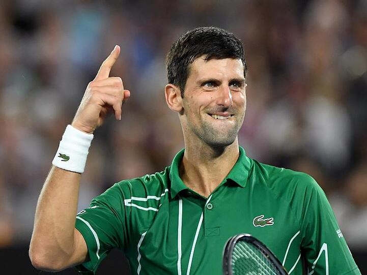 Novak Djokovic gewann bisher sechs der zehn Duell gegen Dominic Thiem.
