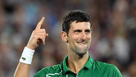 Novak Djokovic gewann bisher sechs der zehn Duell gegen Dominic Thiem.