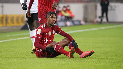 Kingsley Coman fällt gegen Bielefeld aus. (Archivbild)