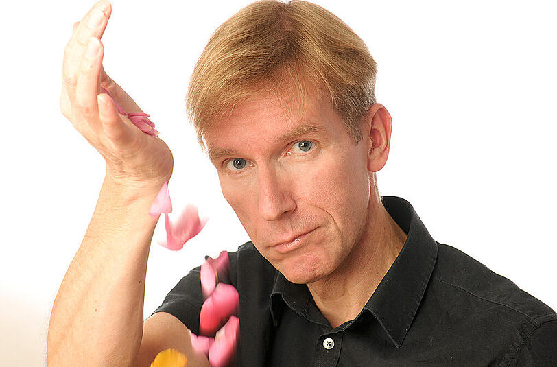 &bdquo;Männer verduften&ldquo;, weiß Kabarettist Peter Vollmer.