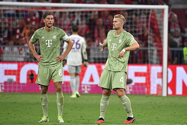 Matthijs de Ligt spielte beim 2:2 gegen Leverkusen auf der Sechser-Position. Matthijs de Ligt spielte beim 2:2 gegen Leverkusen auf der Sechser-Position.