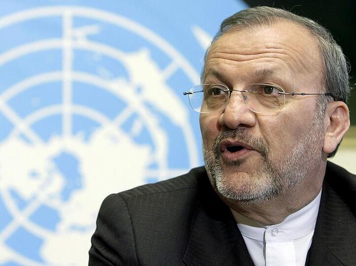 Irans Außenminister Manuchehr Mottaki