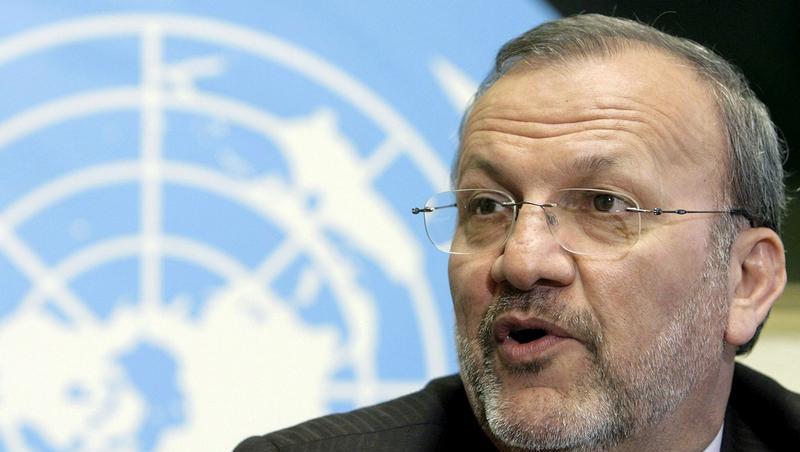 Irans Außenminister Manuchehr Mottaki Irans Außenminister Manuchehr Mottaki