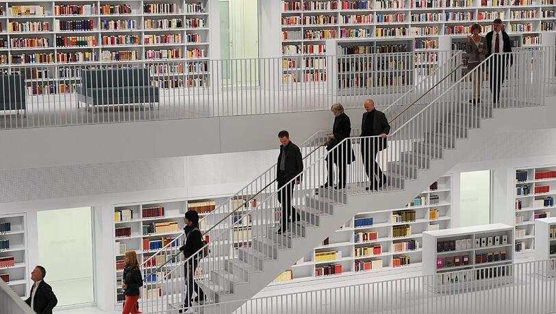 Ein mögliches Vorbild: Die neue Stuttgarter Stadtbibliothek. Ein mögliches Vorbild: Die neue Stuttgarter Stadtbibliothek.