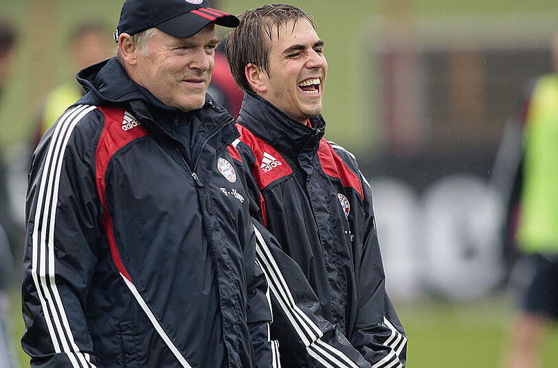 Hermann Gerland trainierte Philipp Lahm von 2001 bis 2003.